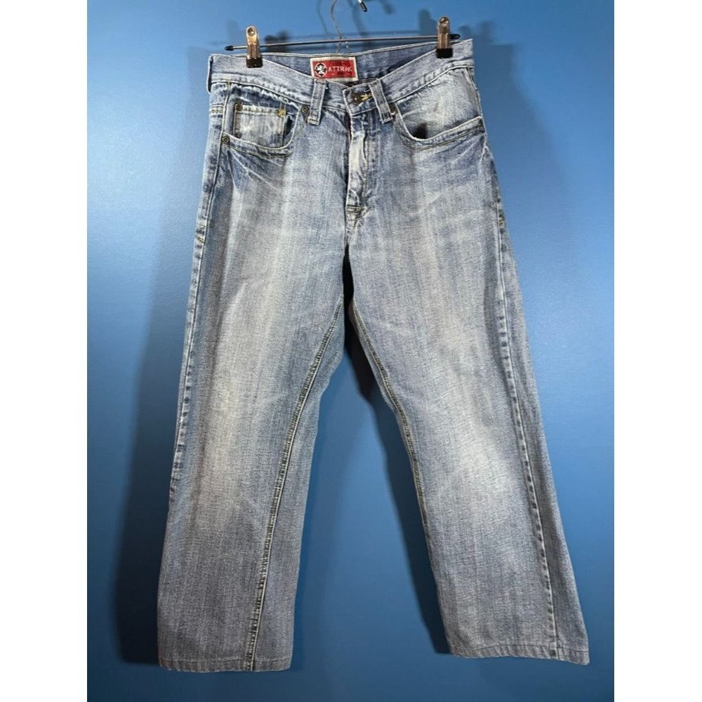 Attrak - Men's Denim Blue Jeans - Size 30